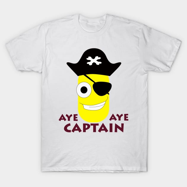 Minions Pirate T-Shirt by gecadventure